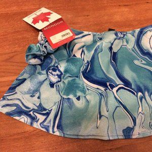 Mondor skating skirt 6321 turquoise NWT Adult size XL